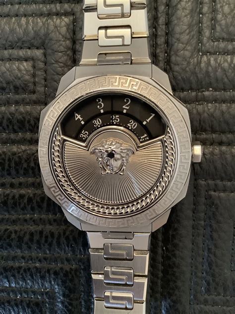 versace dylos watch replica|Rare Versace Dylos Medusa Limited Edition Unisex Disc Watch.